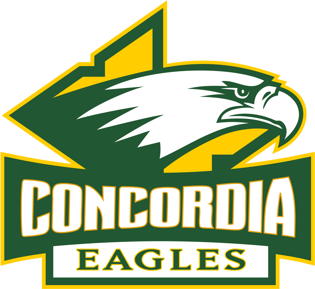 Concordia Irvine Eagles (1200x1099), Png Download
