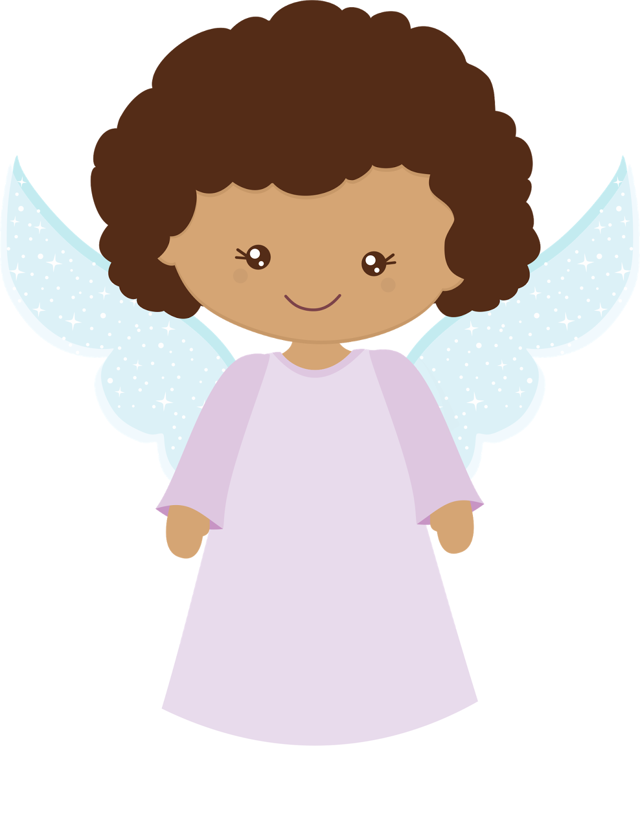 Anjo Para Batizado - Anjinha Rosa Batizado Png (1245x1600), Png Download