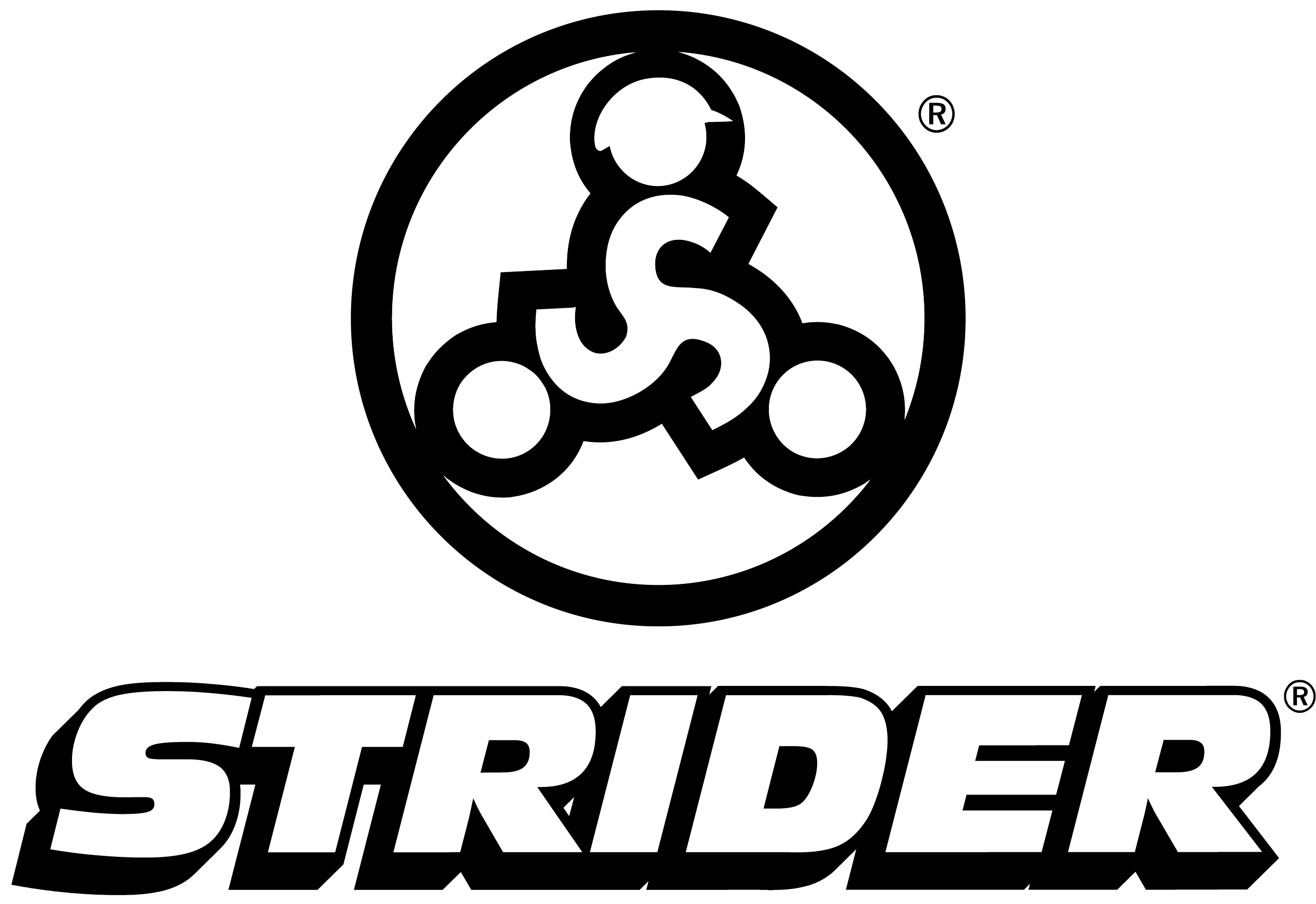 Sightingdave Strider Owns A Bike Company And His Logo - Strider Balance Bike Logo (2900x1954), Png Download