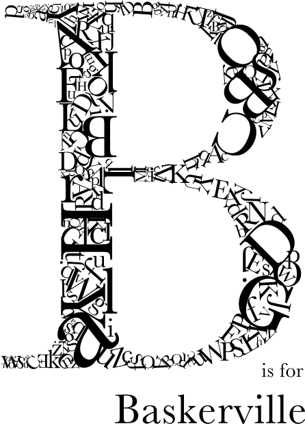 Baskerville Poster - John Baskerville (595x842), Png Download