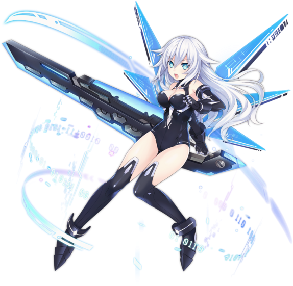 Black Heart - Black Heart Neptunia Azur Lane (600x600), Png Download