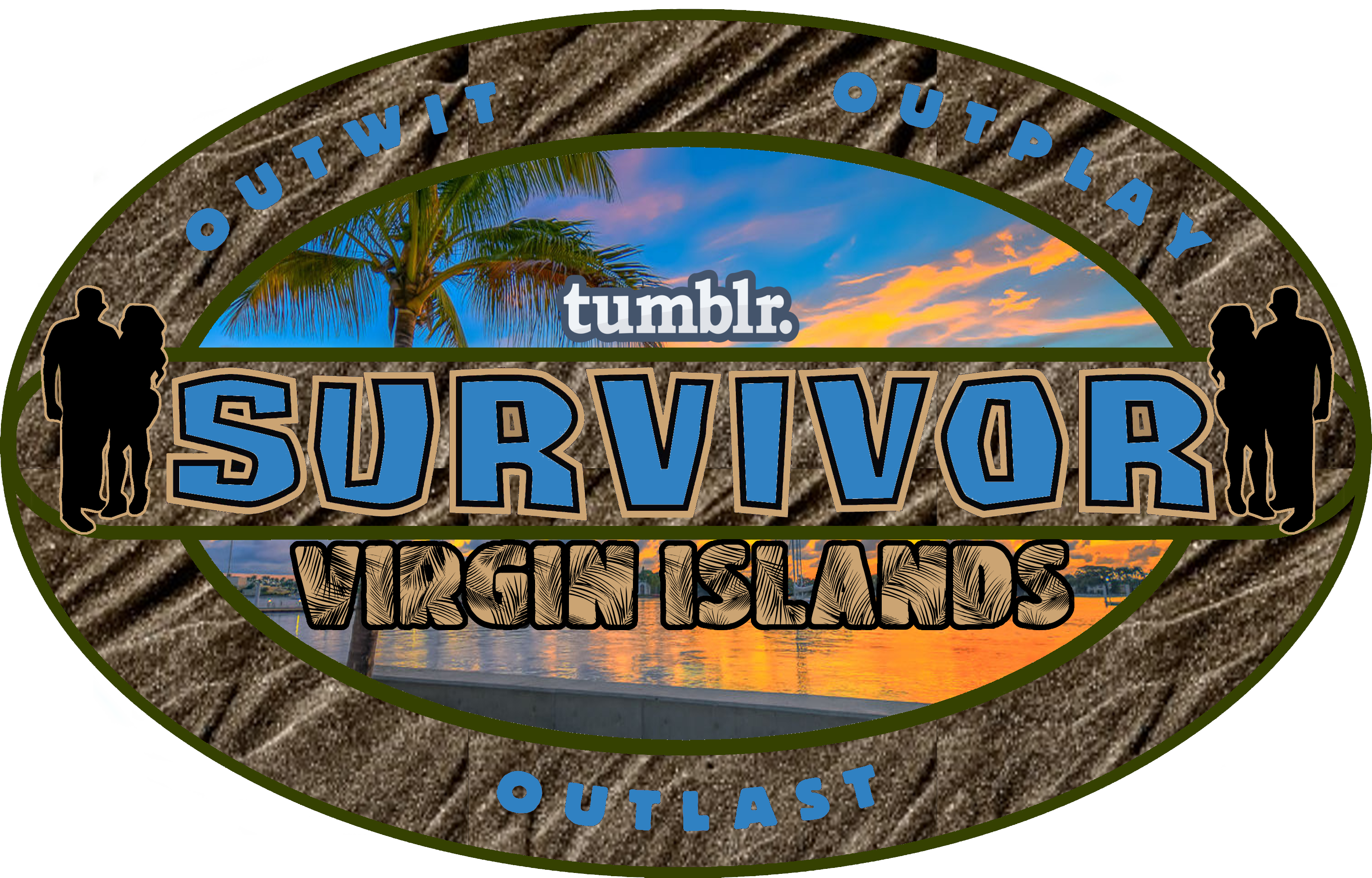 Tumblr Survivor - Label (3000x1920), Png Download