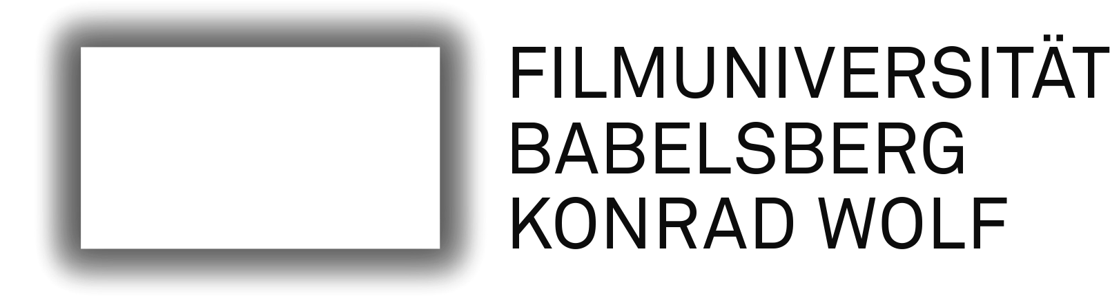 Logo Der Filmuniversität Babelsberg Konrad Wolf - Filmuniversität Babelsberg Konrad Wolf Logo (1743x465), Png Download