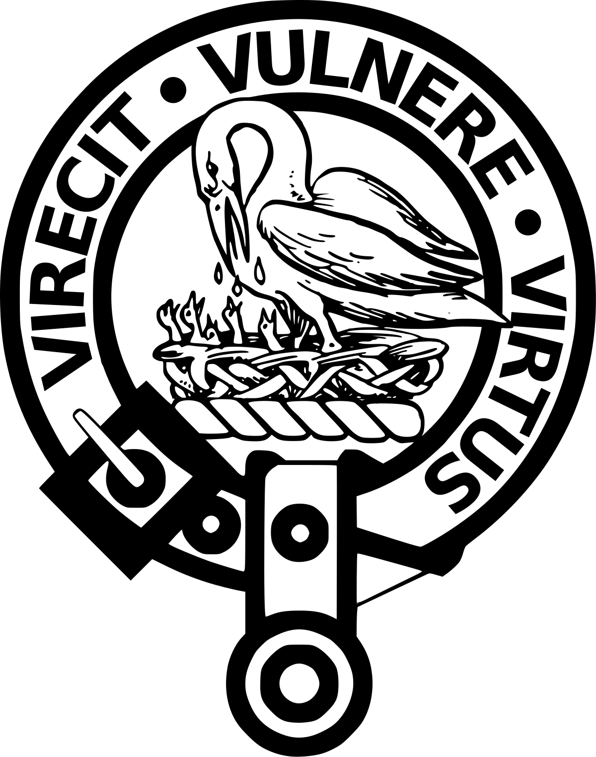 Stuart Clan Crest (1200x1524), Png Download