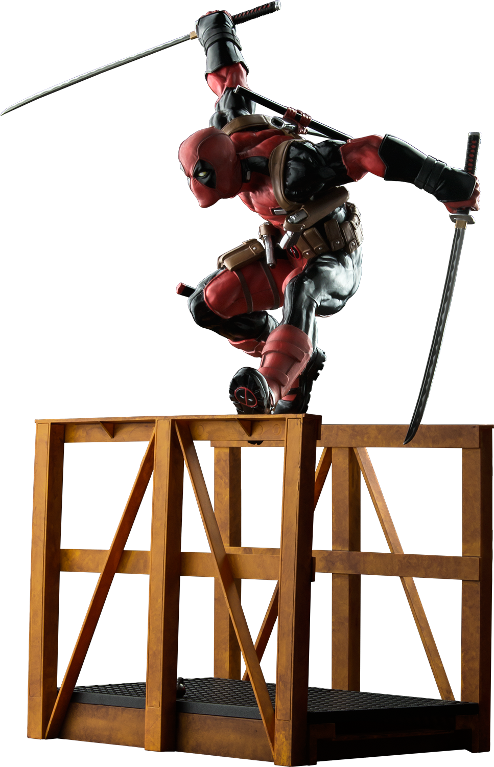 Super Deadpool Marvel Now 1/6th Scale Artfx Statue - Deadpool (967x1500), Png Download