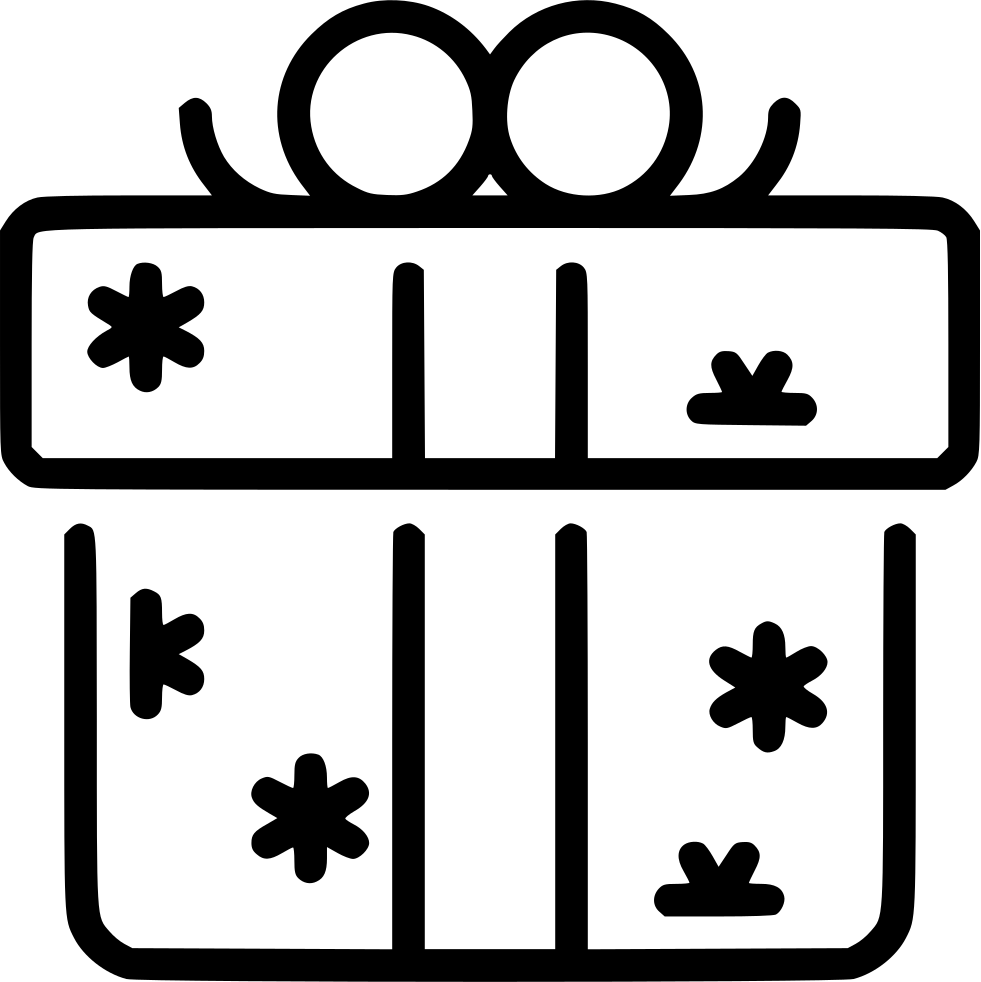 Christmas Gift Comments - Icon (981x982), Png Download