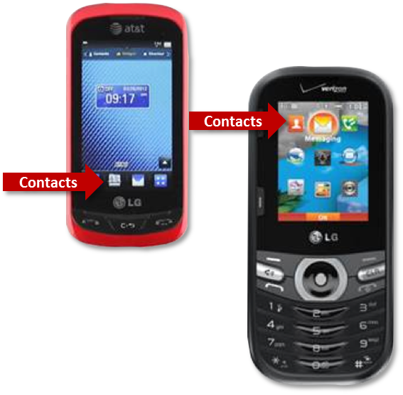 Nonsmartphone1 - Lg Cosmos 3 Vn251s Gray Slider Phone (verizon Wireless (567x556), Png Download