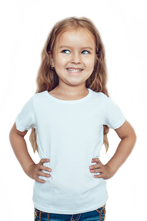 Personalised Girls T-shirt - Unicorn T Shirt Design For Kids (500x750), Png Download