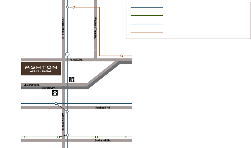Map - คอน โด แอ ช ตัน อโศก พระราม 9 (950x570), Png Download