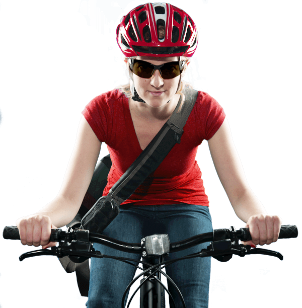 Heads Up Cyclist - Heads Up! (600x612), Png Download