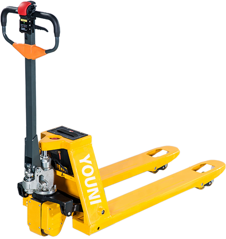 Semi Electric Motor Pallet Forklift Truck, Semi Electric - Stax Pallet Truck (900x900), Png Download