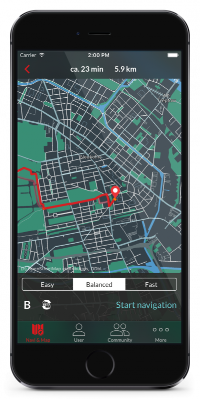 Discover New Cycle Routes (400x796), Png Download