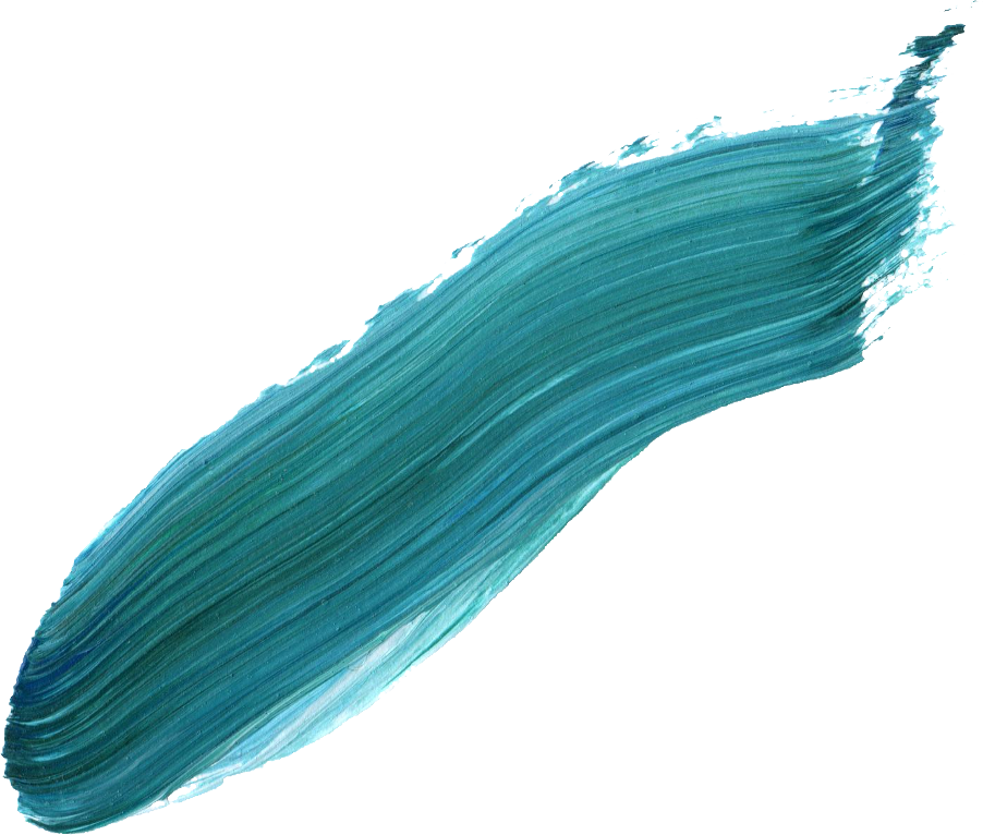 48 Paint Brush Stroke Vol - Blue Paint Stroke Transparent (902x766), Png Download