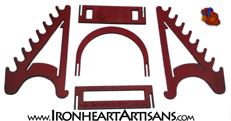 Paint Brush Clipart Paint Holder - Mdf Paint Brush Holder (799x441), Png Download