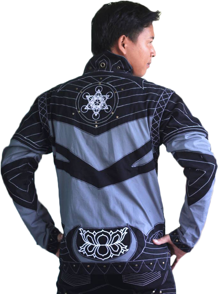 Mens Stargate Jacket By Imago Dei - Long-sleeved T-shirt (762x960), Png Download