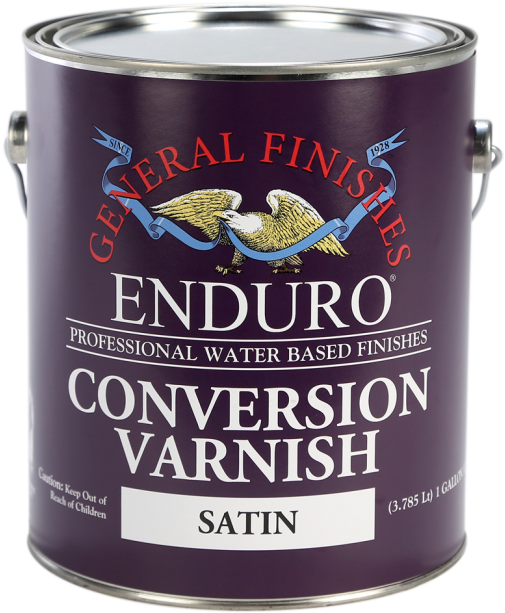 General Finishes Satin Enduro Conversion Varnish, Gallon - General Finishes Enduro-var Waterbase Brushing Urethane (546x650), Png Download