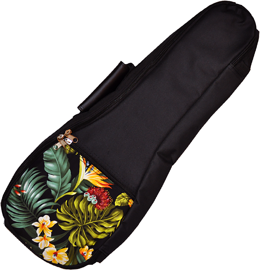 Kala Floral Pattern Ukulele Gig Bag - Kala Hawaiian Accent Padded Bag For Concert Ukulele (1000x1000), Png Download