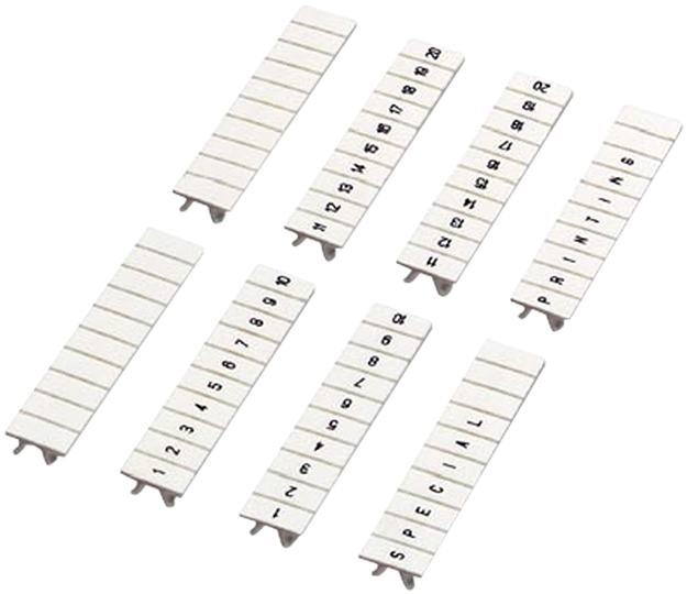Clip In Marking Strip, 5mm, 10 Characters - Nsytrab510 (800x600), Png Download