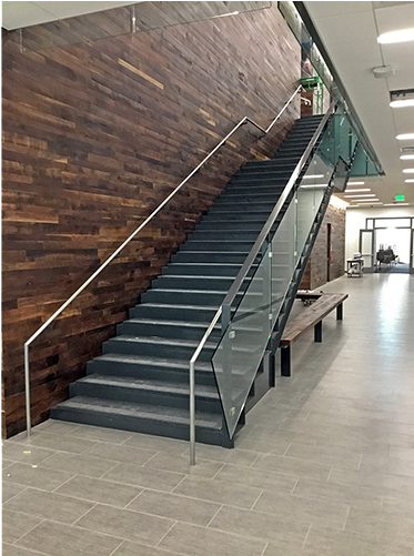 Steel Stair Towers, A Grand Monumental Staircase And - Stairs (750x500), Png Download