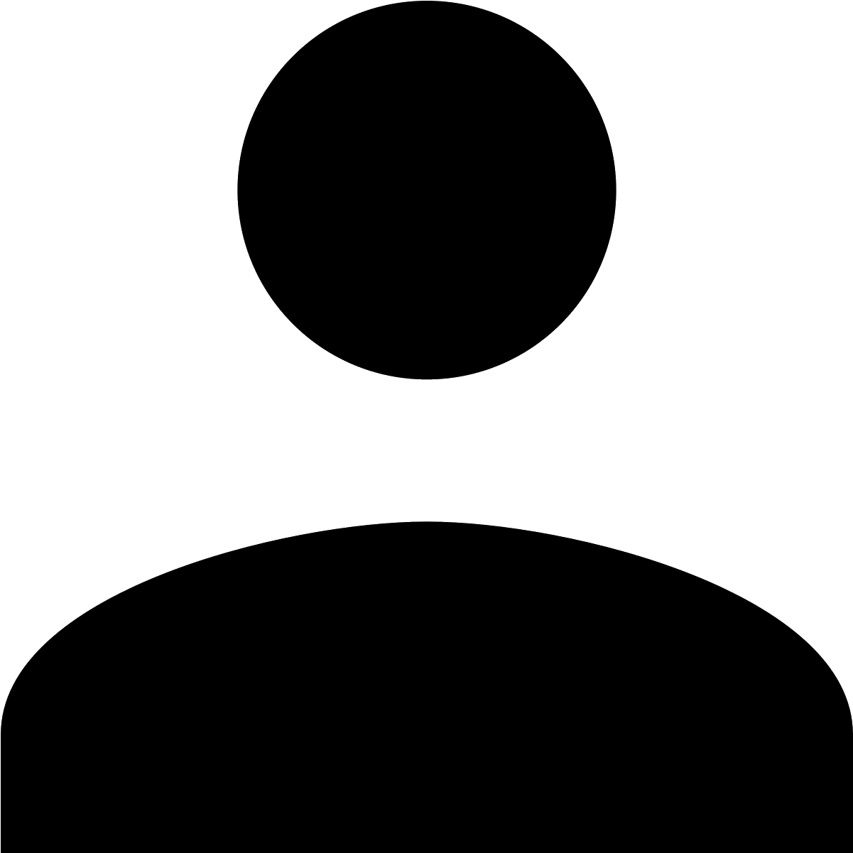It Is The Drawing Of An Enclosed Outline Of The Front - Icon Person Png (1600x1600), Png Download