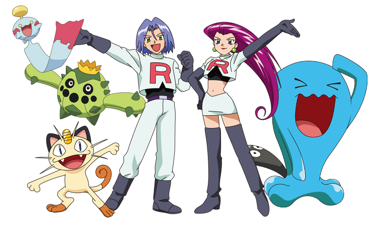 Cacnea - Chimecho - Wobbuffet - Pokemon Team Rocket Jesse Cosplay Costume(wepok6283) (749x461), Png Download