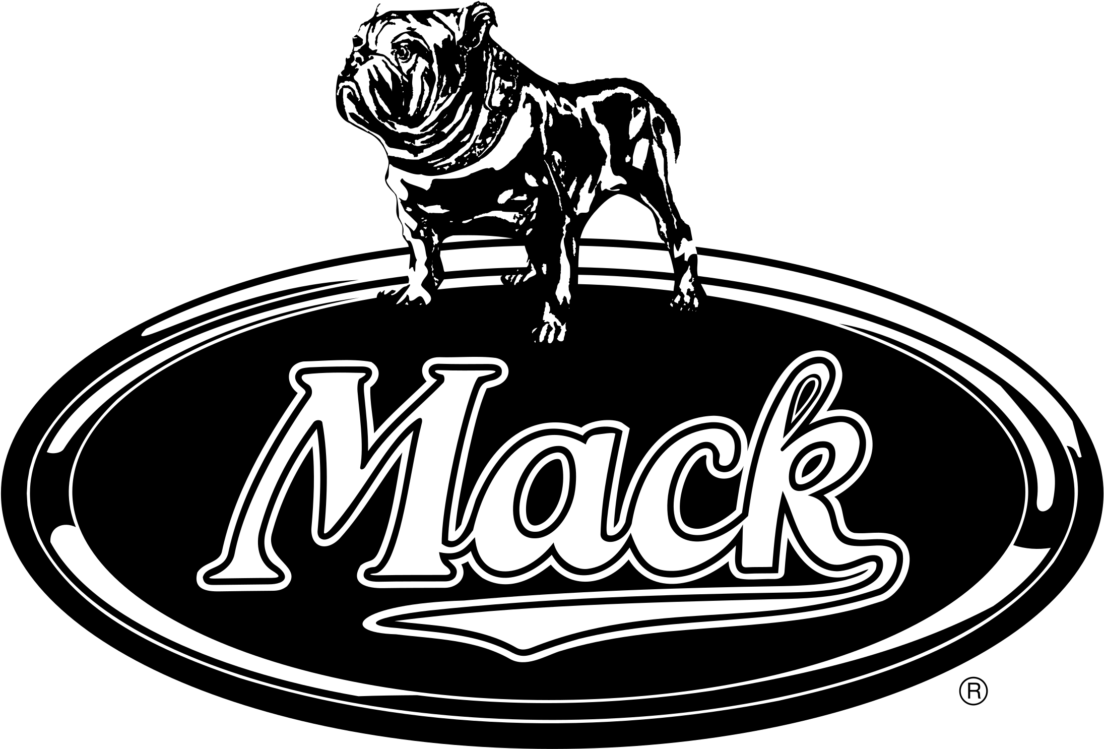Mack Logo Png Transparent - Mack Decal (2400x2400), Png Download