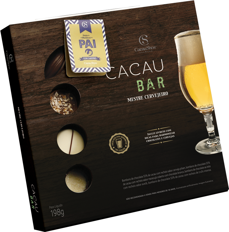 A - Chocolate Cacau Show Cerveja (1000x1000), Png Download