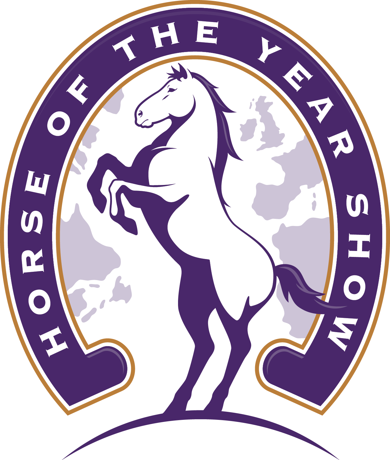 Hoys Cmyk - Horse Of The Year Show Logo (1310x1547), Png Download
