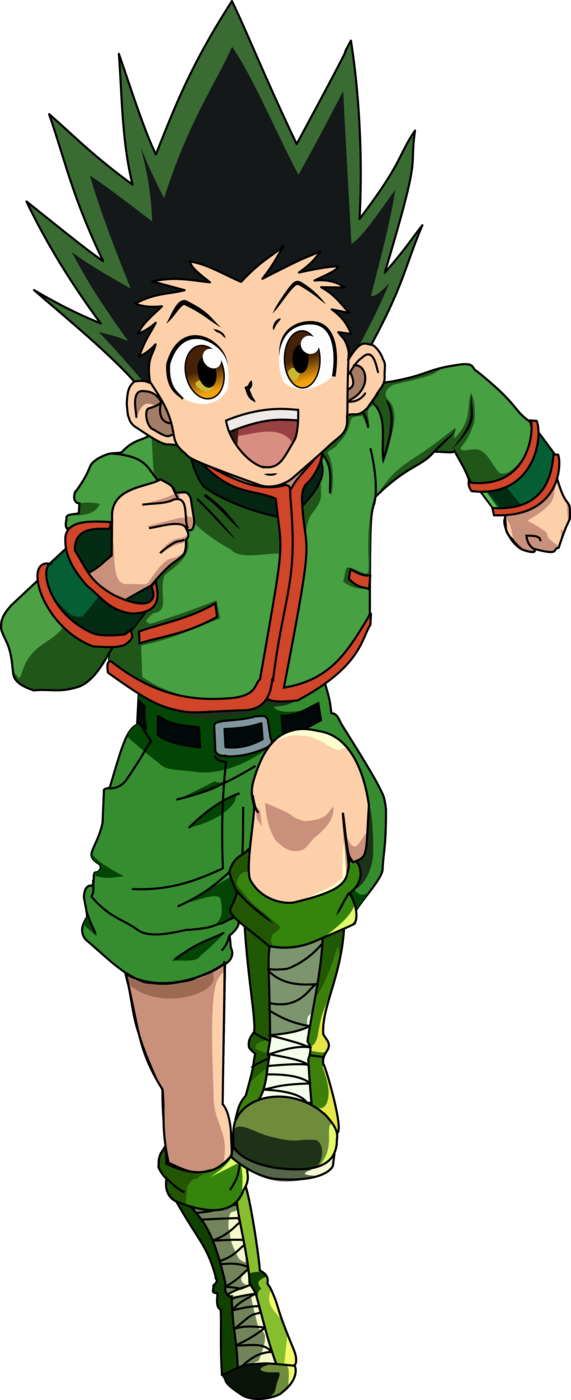 Gon Png - Hunter X Hunter Gon Png (571x1400), Png Download
