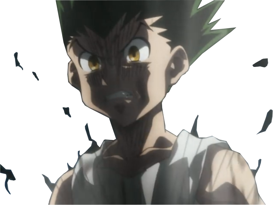 Lien Direct, 2018/03/7/1516548271 Gon Sticker6 - Hunter X Hunter Gon Evil (955x717), Png Download