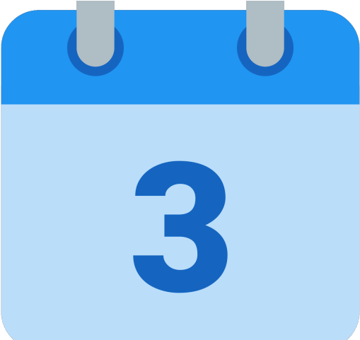 Calendar Icons Facebook - Calendar Icon 3 (640x480), Png Download