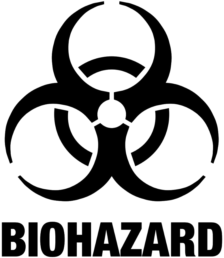 Biohazard Transparent Image - Biohazard Sign (853x1024), Png Download