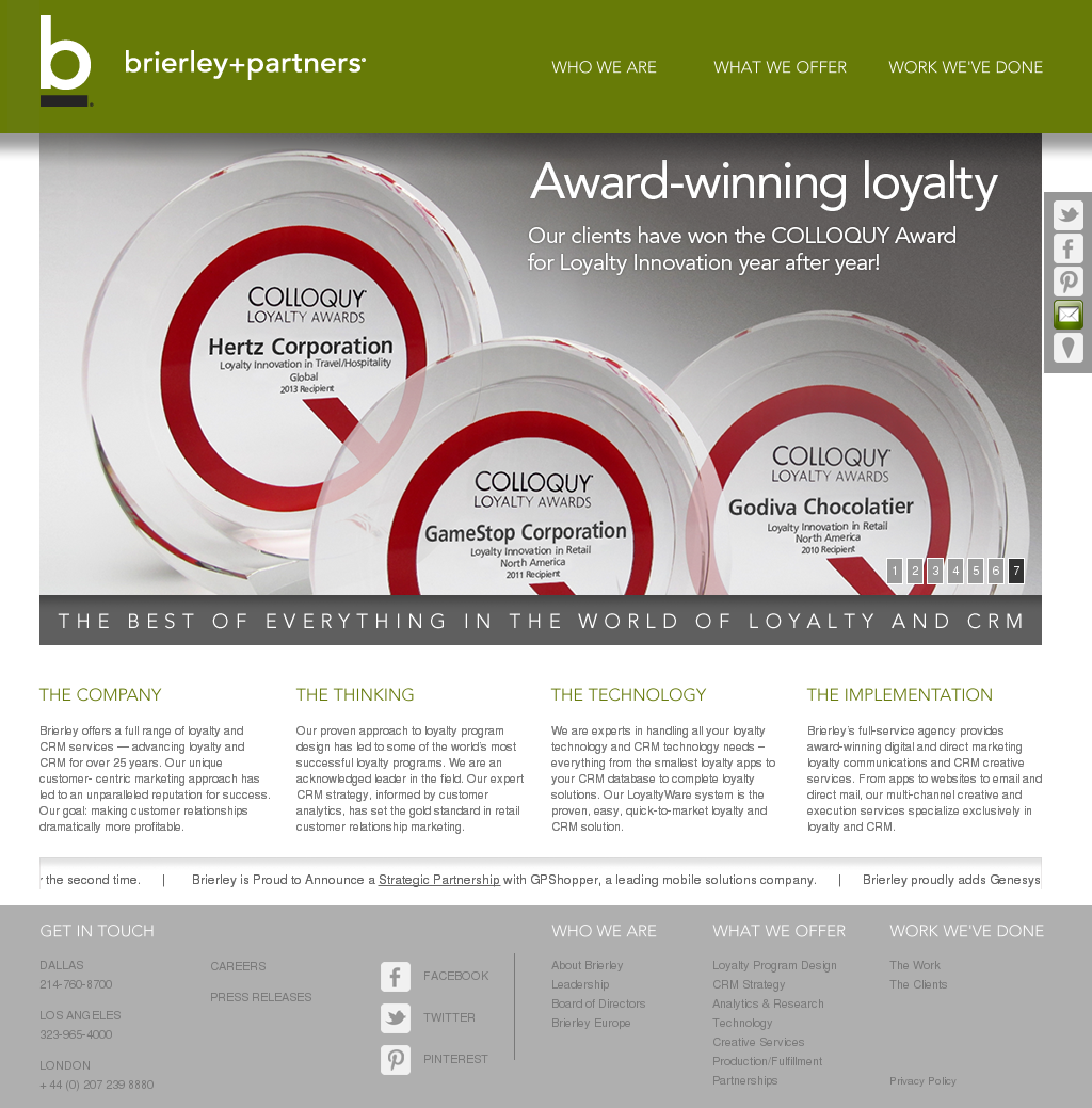 Teradata - Brierley And Partners Loyalty (1024x1039), Png Download