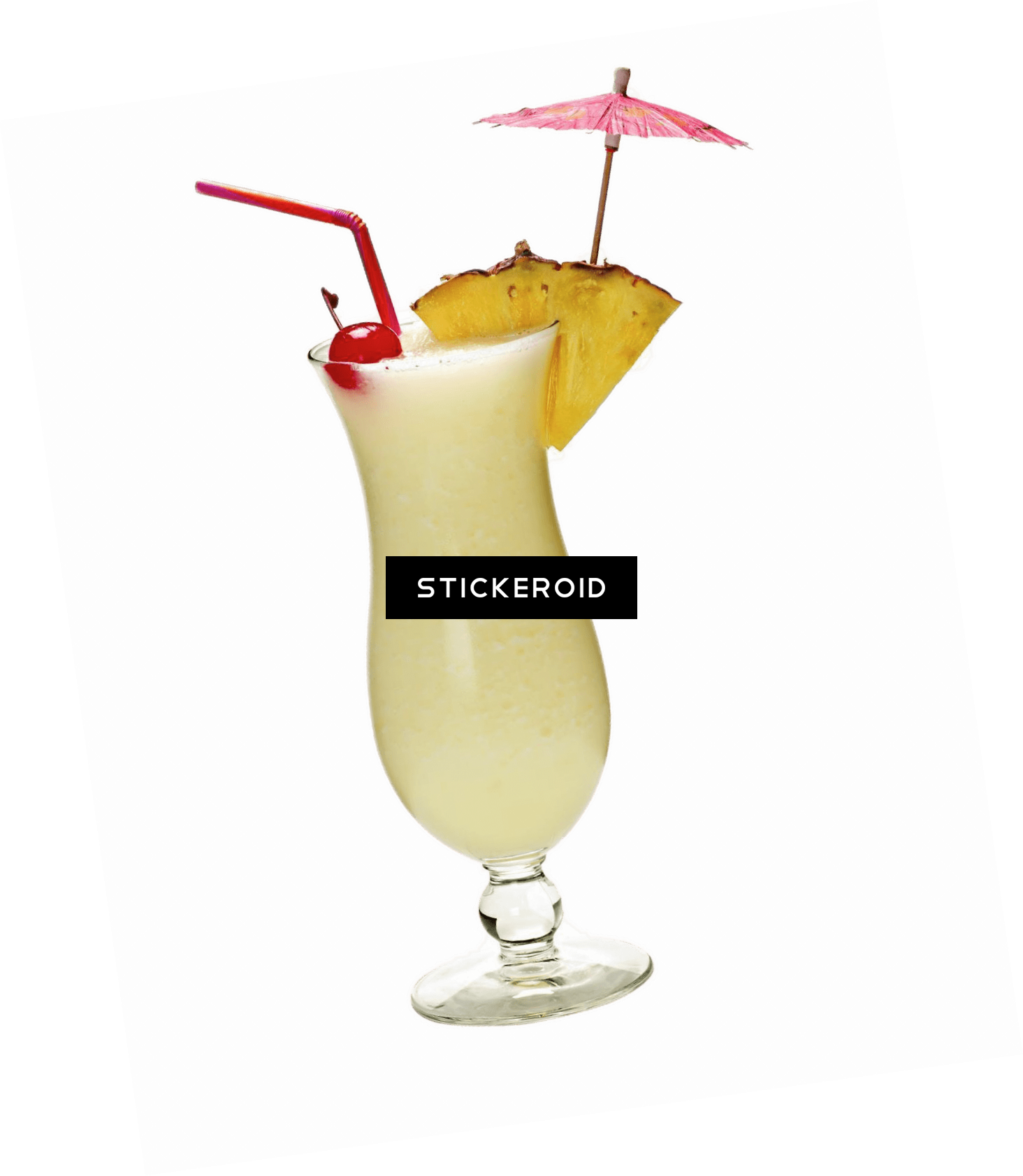 Pina Colada - Arcoroc 15oz Outdoor Perfect Hurricane Glass (san) (1464x1683), Png Download