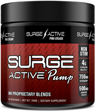 Surge Active Pump Pina Colada - Surge Supplements - Surge Active Bcaa - Helps Prevent (720x720), Png Download