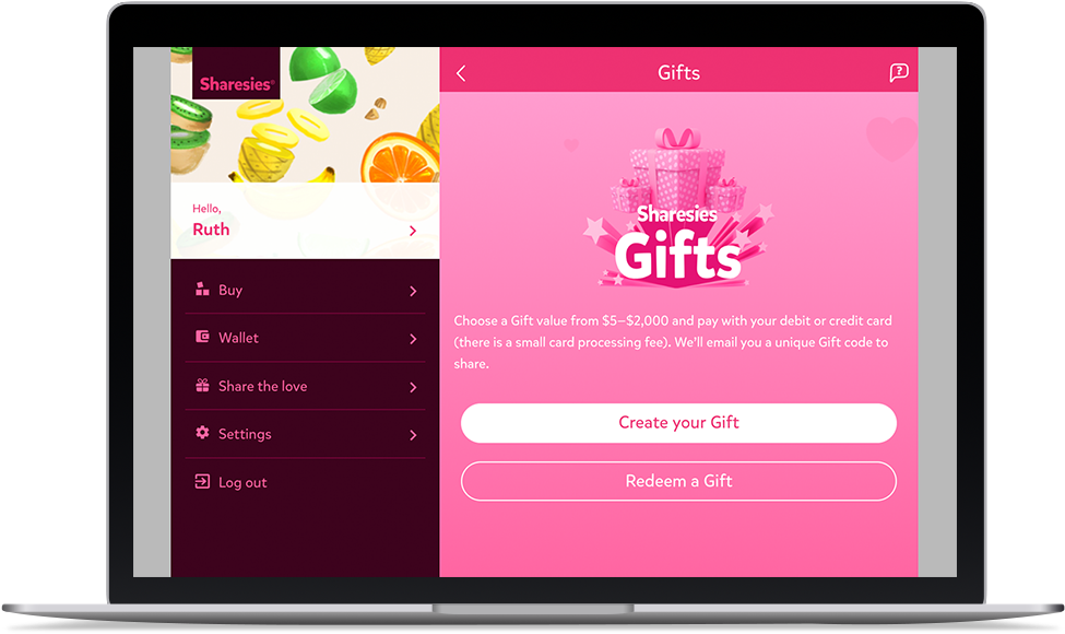 Sharesies-gifts - Sharesies Limited (1000x596), Png Download
