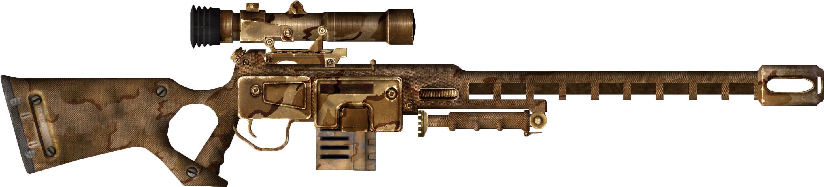Click To Expand - Vegas Gobi Campaign Scout Rifle (3000x900), Png Download