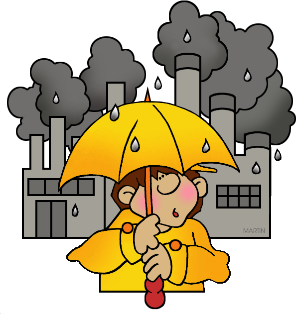 Weather - Effects Of Acid Rain Clipart (608x638), Png Download