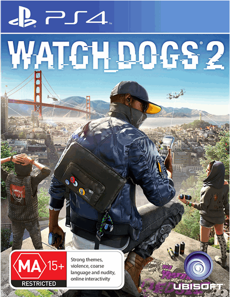 Watch Dogs Png Game Ps4 Clipart Royalty Free - Watch Dogs 2 [ps4 Game] (600x600), Png Download