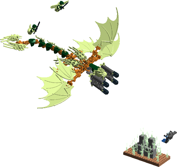 Sea Monster Attack - Action Figure (780x680), Png Download