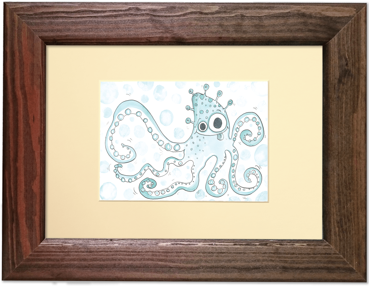 Sea Monster Frame - Visual Arts (1200x1200), Png Download