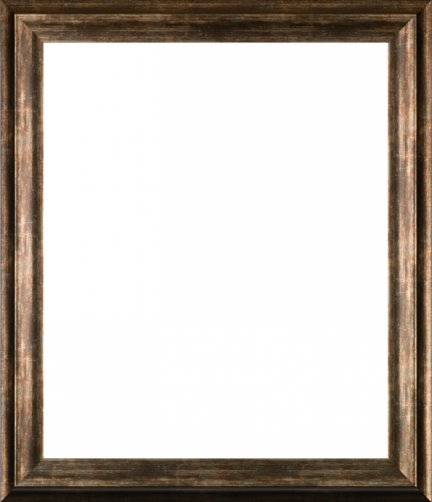 Ferrara Vintage Frame - Ferrara Vintage Frame 30"x40" Museum Frame (861x1000), Png Download