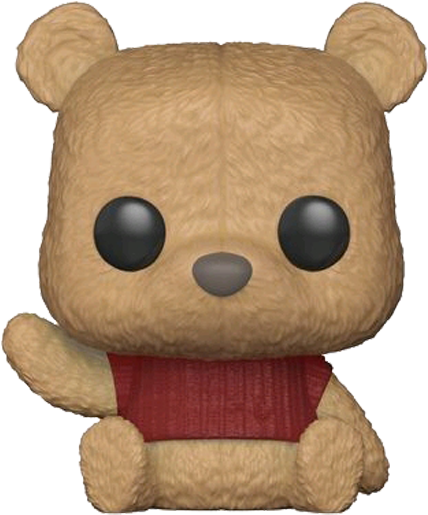 Winnie The Pooh Pop Vinyl Figure - Christopher Robin Funko Pop (600x600), Png Download