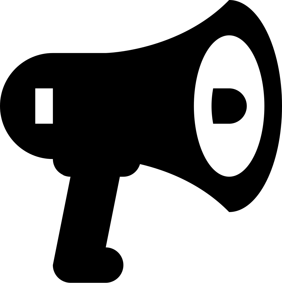 Bullhorn Comments - Icon (980x981), Png Download