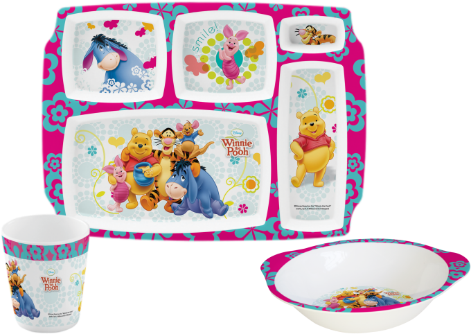 3 Pc Kids Set - Winnie The Pooh-1 Sling Bag Crossbody Women Shoulder (800x800), Png Download