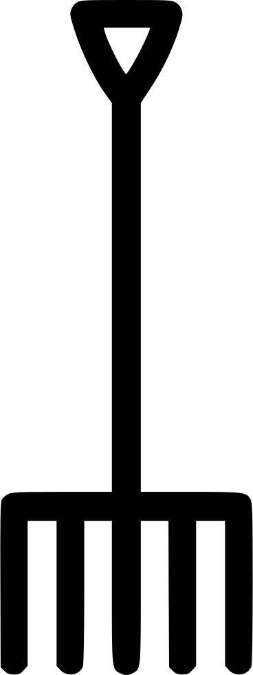 Png File Svg - Pitchfork (368x980), Png Download