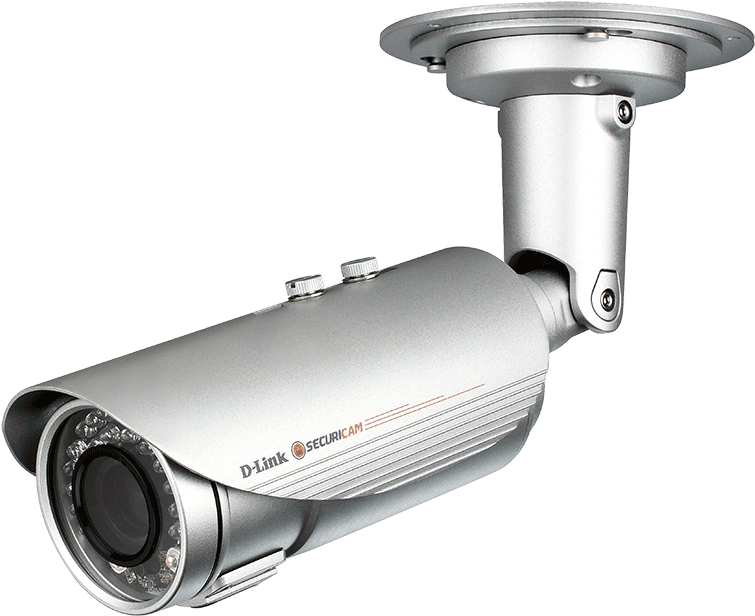 Dcs-7517 Side Left - D-link Dcs-7517 Network Surveillance Camera - Fixed (1664x936), Png Download