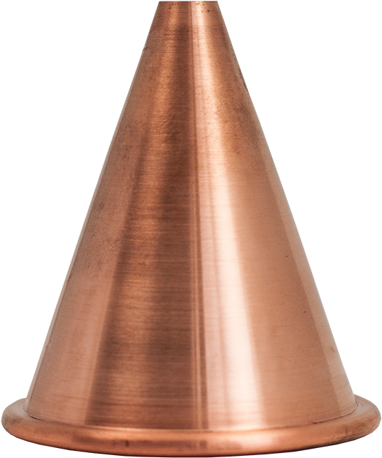 Beaded Cone - Metal Cone (600x800), Png Download