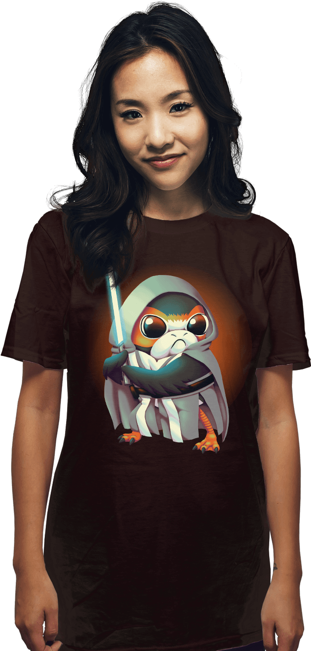 The Last Porg - White Tree Of Gondor Shirt (900x1322), Png Download