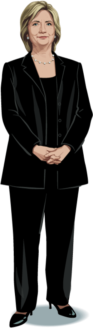 Hillary Clinton Png, Download Png Image With Transparent - Trump Private Email Server (400x1164), Png Download